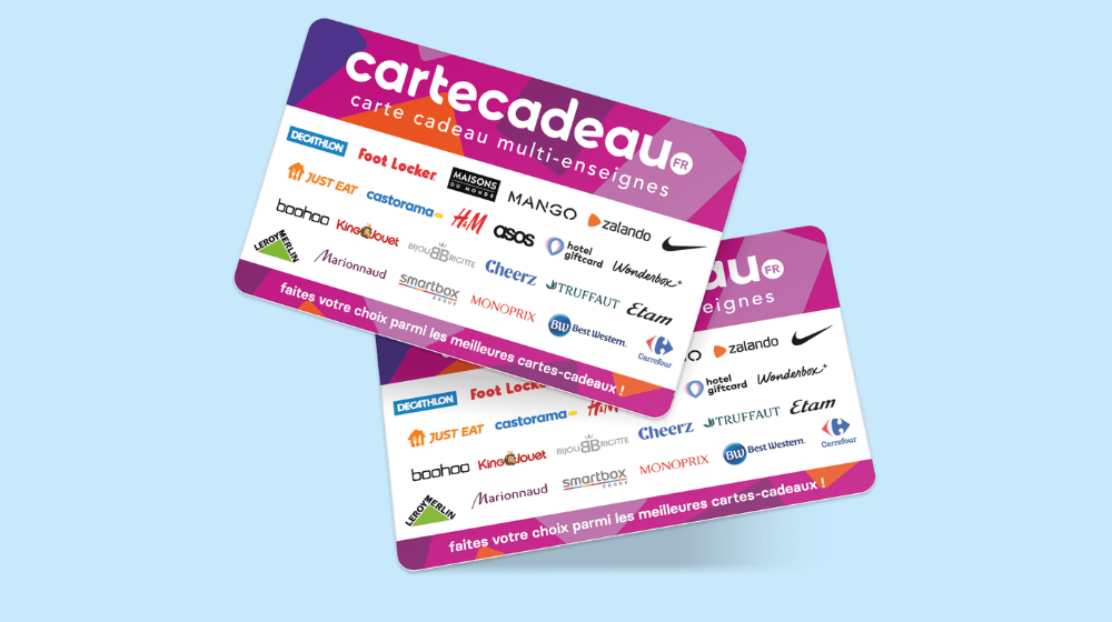 Carte cadeau Multi-Enseignes